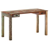 Birou, 130 x 55 x 76, lemn masiv reciclat