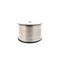 Cablu difuzor transparent 2x4mm CCA Well LSP-CCA4.00TT-100-WL