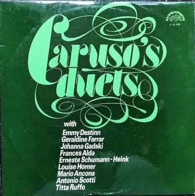 Enrico Caruso_Emmy Destinn_Geraldine Farrar_Antonio Scotti - Duets (Vinyl) foto