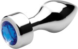 Dildo metalic Rosy Large Blue Diamond