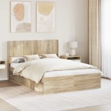 vidaXL Tăblie cap Stejar Sonoma Lemn prelucrat 889717