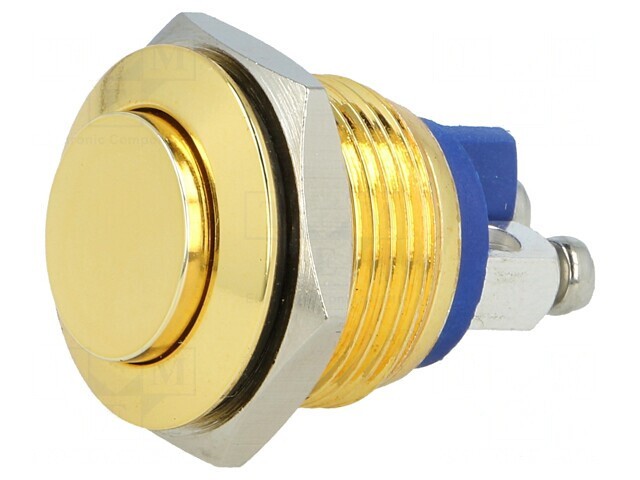 Comutator Anti-Vandalism SPST-NO 2A 36VDC IP65 16mm