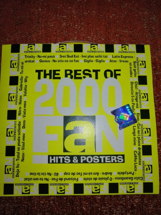 The Best of 2000 cd audio 3 Sud Est Cassa Loco Directia 5 Andre Valahia &hellip; mapa cu defect