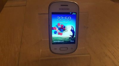 Telefon Dame Samsung Galaxy Star S5280 Alb Liber retea Livrare gratuita! foto