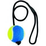 Jucarie minge tenis cu sfoara