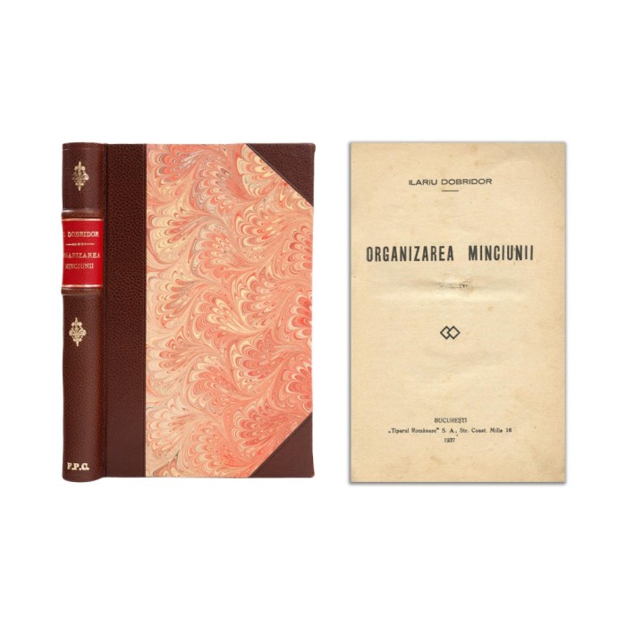 Ilariu Dobridor, Organizarea minciunii, 1937
