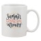 Cana alba personalizata &#039;Summer I miss you already&#039;, INOVATIX&reg;. 330ml