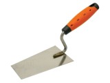 Gletieră trapezoidală inox 140mm SOLID TOOLS 6122, m&acirc;ner 2K