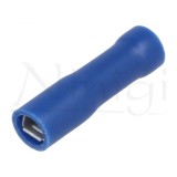 Papuc 2.8mm mama albastru izolat