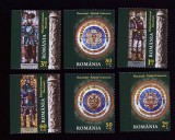 Palatul Cotroceni - Istorie și Heraldică 2011, LP 1924, vitralii, MNH, Nestampilat