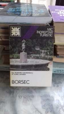 MIC INDREPTAR TURISTIC BORSEC - SILVESTRU CALIMANESCU foto