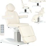 Scaun cosmetic electric pentru salonul de cosmetică pedicure reglare 3 cilindri Colton