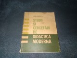 Cumpara ieftin STUDII SI CERCETARI DE DIDACTICA MODERNA 1967