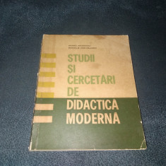 STUDII SI CERCETARI DE DIDACTICA MODERNA 1967