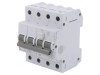 &Icirc;ntrerupător RCBO 10A 30mA 3P N 230/400VAC