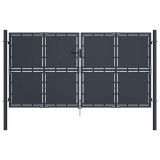 Gossi poarta de gradina din otel 300x175 cm antracit