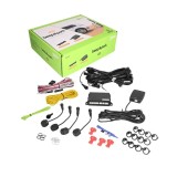 Cumpara ieftin Set 4 Senzori Parcare Valeo Beep Park Negru, Raza 1.7m, Detectare Acustica, Fara Display