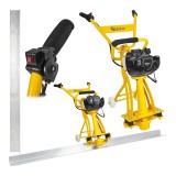 Rigla vibratoare pentru beton pe benzina, motor in 4 timpi, 1.6 kW, 2 m, Geko G80190