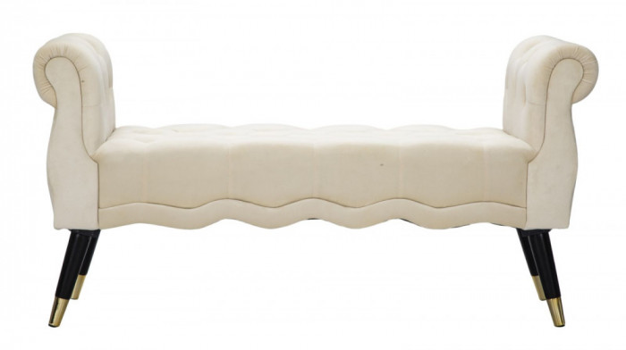 Mauro Ferretti Banca PARIS cream si auriu CM 120X40X60