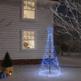 Brad de Craciun cu tarus, 200 LED-uri, albastru, 180 cm GartenMobel Dekor, vidaXL
