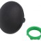 Comutator Negru 22mm Acționat prin Apăsare