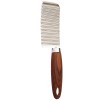 Cutit Feliator Legume, Branza, Cascaval Pufo 26cm, Inox, Maro/Argintiu - Multifunctional, Maner Ergonomic