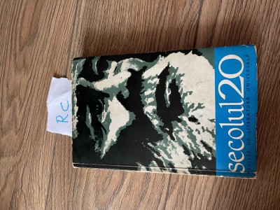 secolul 20 - revista de literatura universala Rc foto