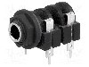 Conector jack, Jack 6,3mm, 2 contacte, mama, AMPHENOL - ACJM-PC