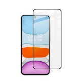 Folie sticla compatibila cu Samsung Galaxy A56 - Contur negru ALC