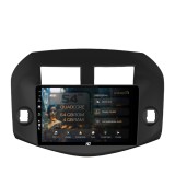 Cumpara ieftin Navigatie HUB64 Toyota RAV4 (2005-2013), rama neagra, 4GB RAM, Android, Quadcore, DSP, GPS, Wi-FI, Carplay, Android Auto, USB, Bluetooth, Waze, Touchs
