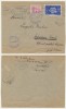 ROMANIA 1948 timbru Recensam&acirc;nt efectiv circulat pe plic cu stampile speciale