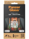 Panzerglass Privacy Screen Protector Iphone 15 Pro Max Ultra-wide Fit W. Easyaligner