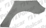 Segment reparatie aripa spate MERCEDES Clasa B (W245), 05.2005-06.2011, partea dreapta, metal galvanizat,, Rapid
