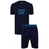 Cristiano Ronaldo pijamale de bărbați CR7 Short navy - M