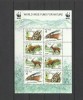 VIETNAM 2000 WWF FAUNA PROTEJATA BOVINE SAOLA, Nestampilat
