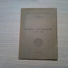 Ghidul Excursiilor - BAIA MARE - Mircea Ilie (redactor) - 1961, 55 p.+ o harta