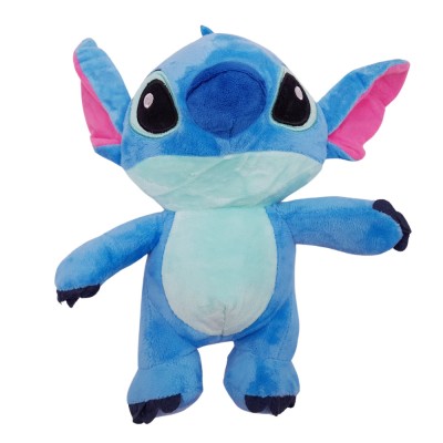 Jucarie de plus IdeallStore&amp;reg;, Crazy Stitch, 24 cm, albastru foto