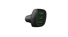 Incarcator auto Green Cell GC PowerRide 54W 3xUSB 18W cu tehnologie de incarcare ultra rapida foto
