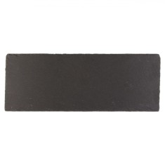 Tava Servire din Piatra, OffLimits, Ardezie, 40x15 cm, Gri
