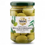Masline verzi Bella di Cerignola in saramura, bio, 280g, Biona