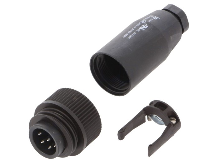 Conector circular tată 7 pini IP67