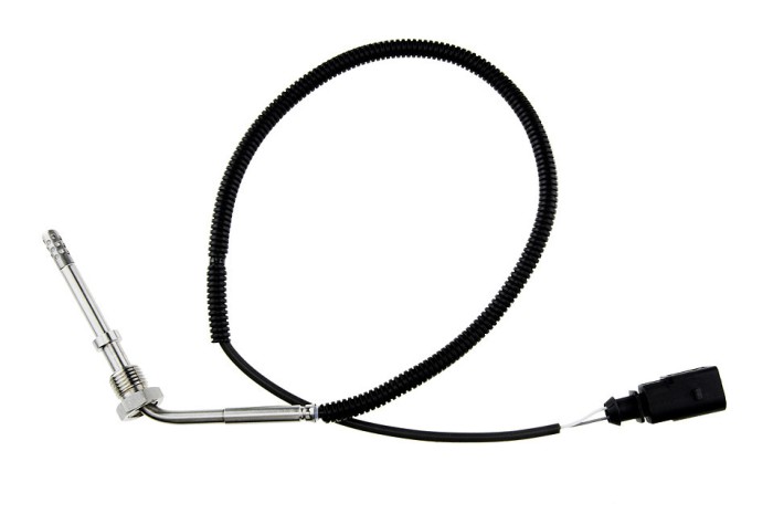Senzor temperatura filtru particule Audi A4 2.7tdi 2005-, 3.0tdi 2004- in fata la filtru de particule diesel, NTY EGT-AU-013