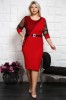 Rochie Eleganta Gabri Rosu - 58Marimea, Yves