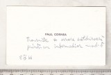 bnk div Carte de vizita cu felicitare olografa - Paul Cornea