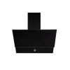 Hota Decorativa Zilan ZLN-1888, 63cm, 650 m&sup3;/h, Sticla Neagra, Incorporabila, 3 Trepte, 140W, Filtru Lavabil, Negru