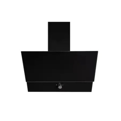 Hota decorativa Zilan Putere absorbtie 650 m3/h, 63 cm, Front sticla neagra foto