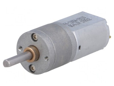 Motor DC cu Transmisie 6V 75rpm Metal Gearmotor 20x44mm foto