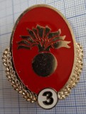insigna specialist de clasa infanterie, varianta fara stema.