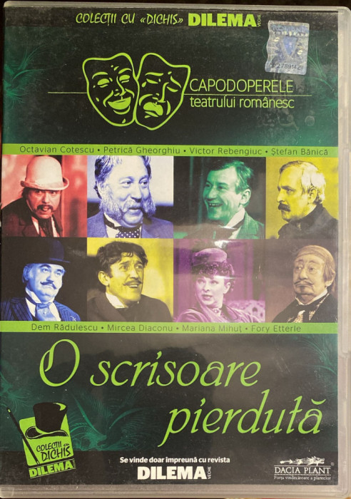 O SCRISOARE PIERDUTA,CAPODOPERELE TEATRULUI ROMANESC/PUTIN RULAT