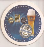 L2 - suport pentru bere din carton / coaster - Weihenstephan